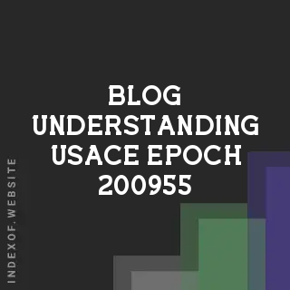 Understanding USACE Epoch 2009.55: Survey Methodology and Vertical Datum Reasoning | Logo - Indexof